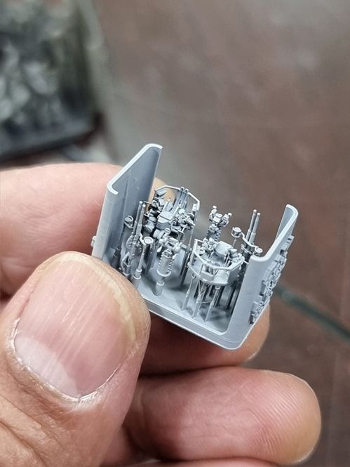Hovedbilde HS Models 1:350 - 40mm Twin Bofors (Late Version ...