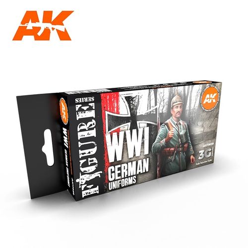 AK-Interactive AK 11629 WWI GERMAN UNIFORMS SET