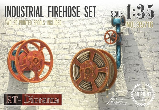 Hovedbilde RT-Diorama 1:35 - 35716 Industrial Firehose Set