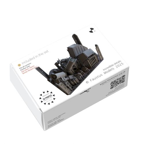 Faustus Models 1:35 - FM35036 Panther G Rear Details  Late Version
