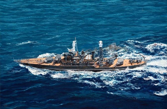 Hovedbilde Trumpeter 1:700 - USS West Virginia BB-48 1941 ...