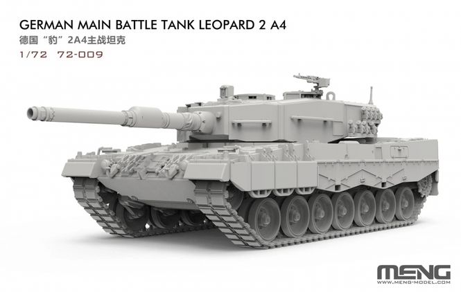 Hovedbilde Meng Model 1:72 - German Main Battle Tank Leopard ...