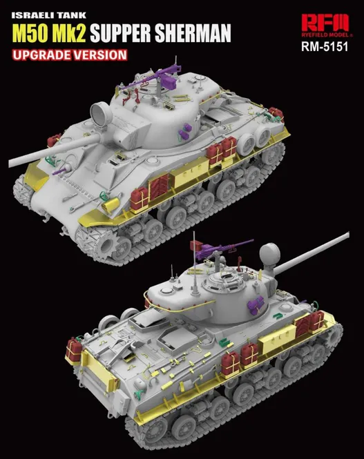 Hovedbilde Rye Field Model 1:35 - M50 Mk.2 Super Sherman ...