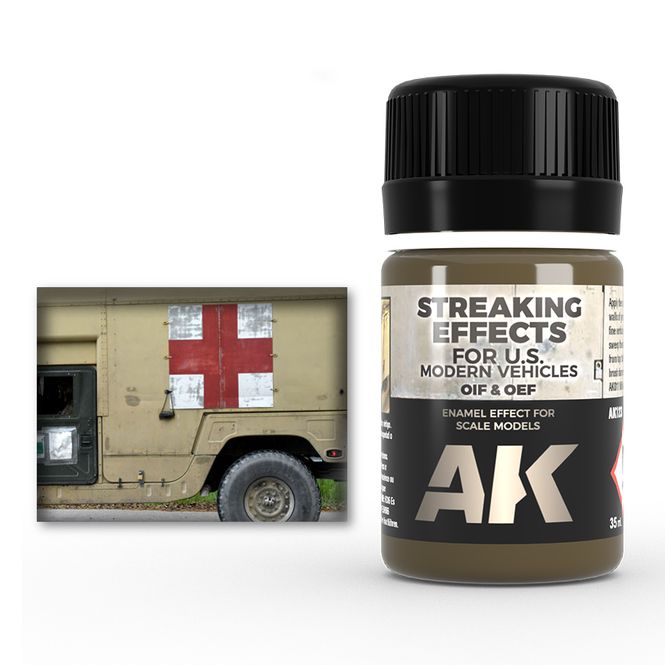 Hovedbilde Streaking effects for OIF & OEF vehicles - US ...