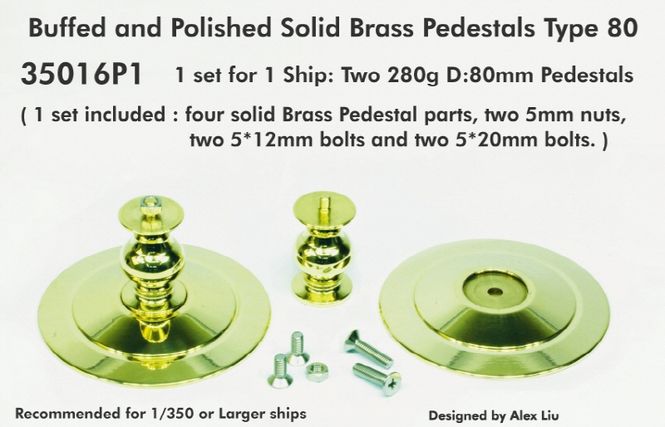 Hovedbilde Pontos Model - Buffed and Polished Solid Brass ...