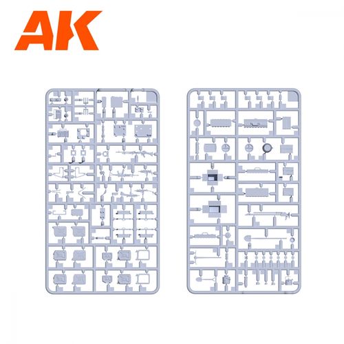 AK-Interactive 1:35 - IDF Accessories 35006