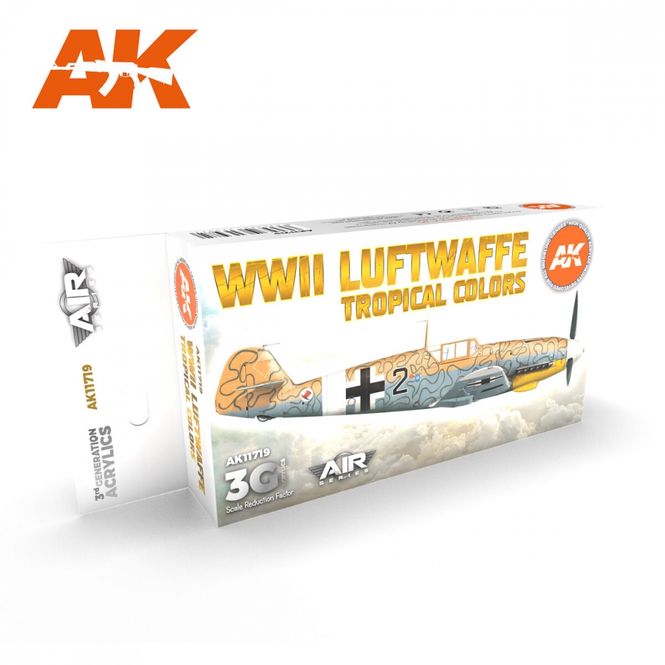 Main Image AK-Interactive AK 11719 WWII Luftwaffe Tropical ...