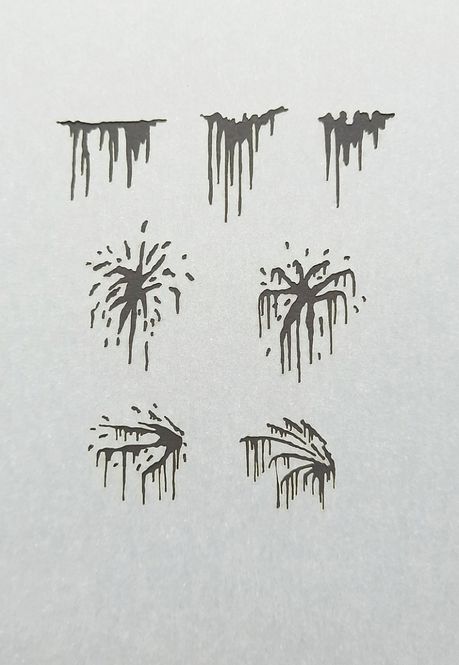 Main Image RT-Diorama 1:35 - 35610 Stencil: Splashes and ...