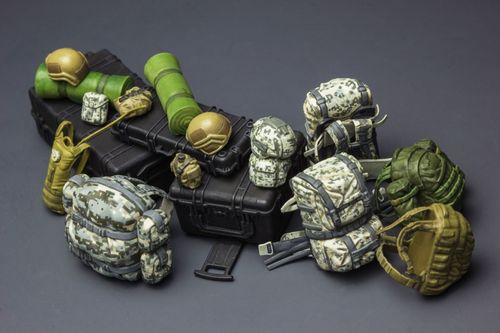Meng Model 1:35 - Modern U.S. Military Individual Load-Carrying Equipment (SPS-015)