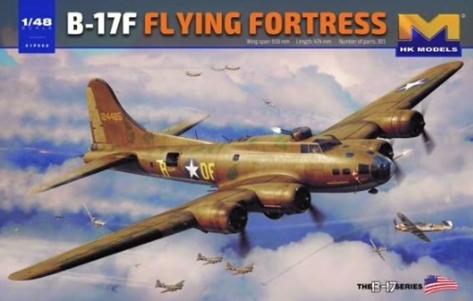Hovedbilde HK Models 1:48 - Boeing B-17F Flying Fortress - ...