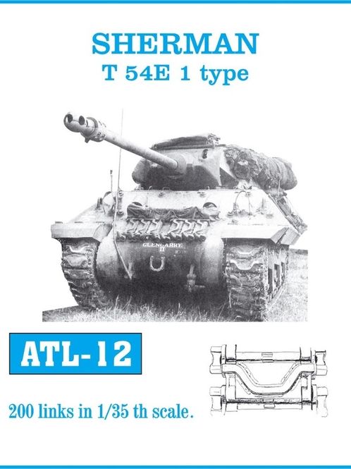 Hovedbilde FriulModel 1:35 - ATL-12 M4 Sherman (T54 E 1 ...