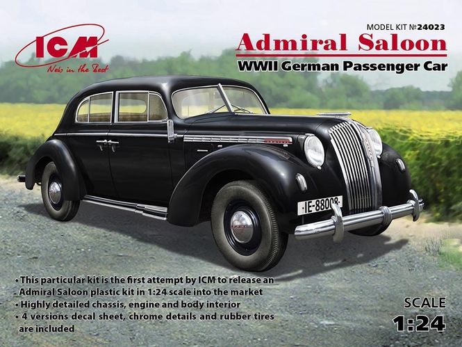 Hovedbilde ICM 1:24 - Admiral Saloon (WWII German Passenger ...