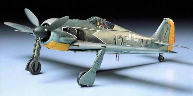 Main Image Tamiya 1:48 - Focke-Wulf Fw190 A-3 (61037)