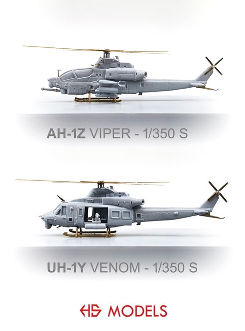 Hovedbilde HS Models 1:350 - Bell UH-1 Y Venom