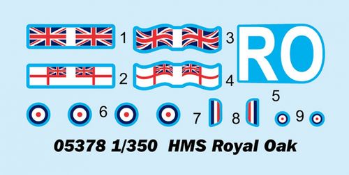 Trumpeter 1:350 - HMS Royal Oak (05378)