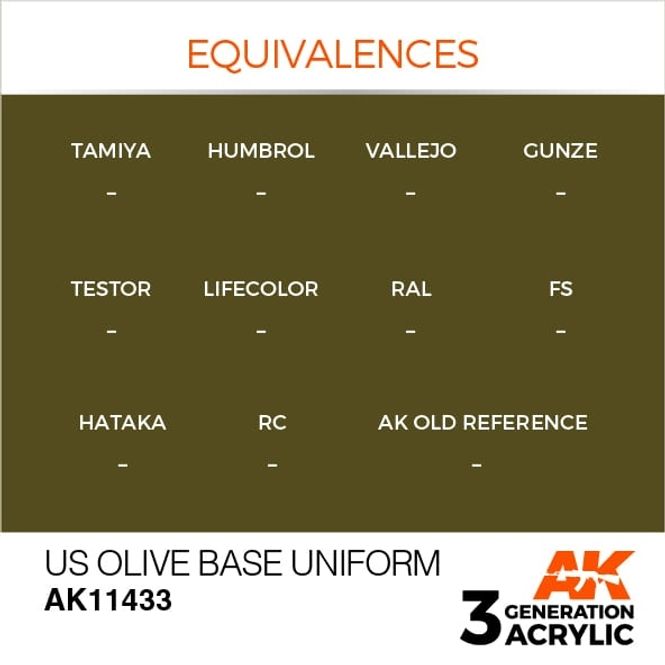 Hovedbilde US Olive Base Uniform