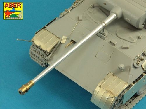 7,5 cm  barrel  with muzzle brake for Panther Ausf.A/D