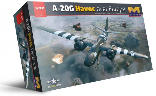 Hovedbilde HK Models 1:32 - Douglas A-20G Havoc 