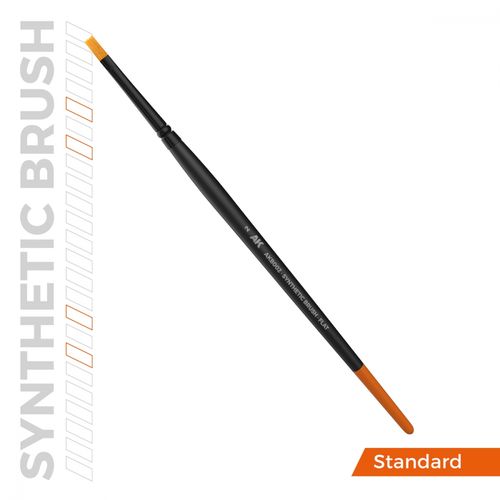 AK-Interactive B002 AK Synthetic Brush - Flat 2