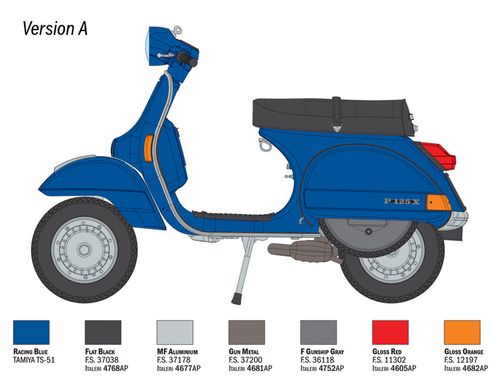 Italeri 1:9 - Vespa PX 125 / 150 (1978) 4645 
