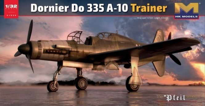 Hovedbilde HK Models 1:32 - Dornier Do 335 A-10 Trainer