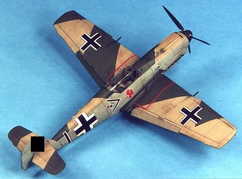 Tamiya 1:48 - Messerschmitt Bf109 E-3 (61050)