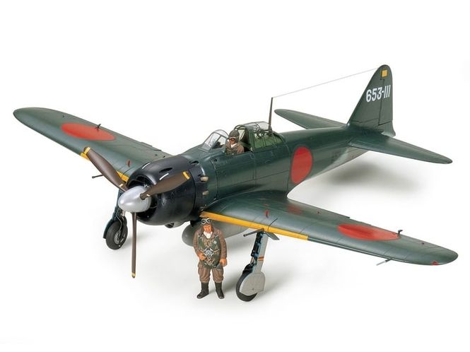 Main Image Tamiya 1:32 - Mitsubishi A6M5 Zero Fighter Model ...