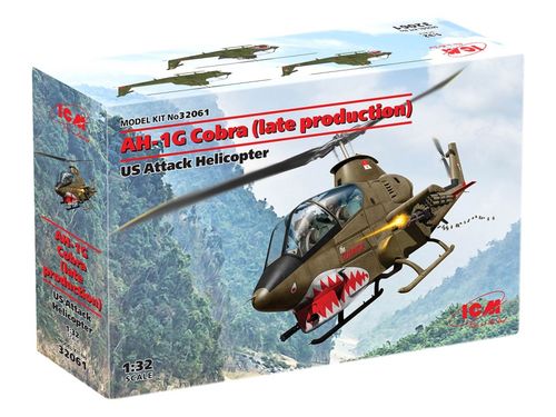 ICM 1:32 - AH-1G Cobra (late production), US Attack Helicopter (32061)