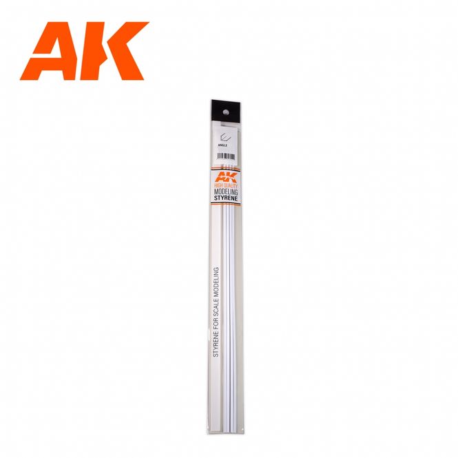 Main Image Angle 2.0 x 2.0 x 350mm - STYRENE STRIP