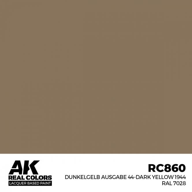 Hovedbilde RC860 Dunkelgelb Ausgabe 44-Dark Yellow 1944 RAL ...