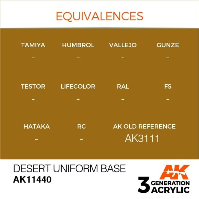 Hovedbilde Desert Uniform Base