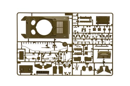 Italeri 1:35 - M4A3E8 Sherman 