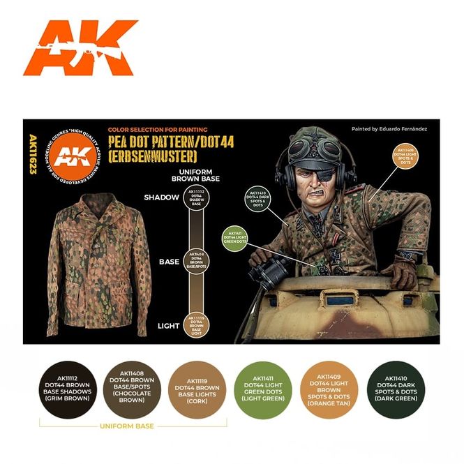 Hovedbilde AK-Interactive AK 11623 WAFFEN-SS PEA DOT ...