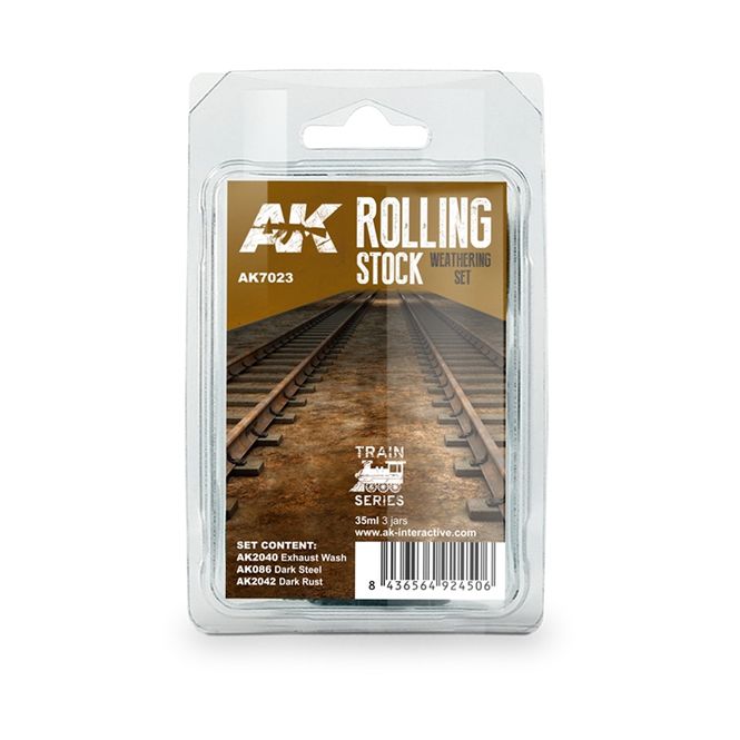 Main Image AK-Interactive AK7023 Rolling Stock Weathering ...