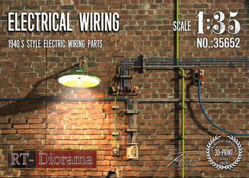 RT-Diorama 1:35 - 35652 Electrical Wiring Set