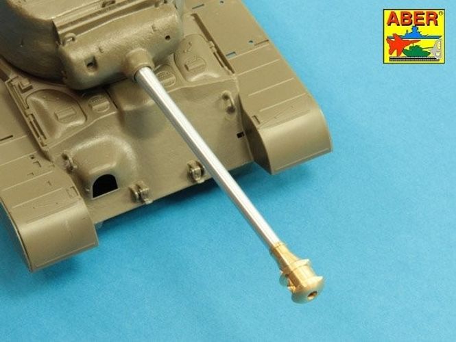 Hovedbilde U.S 90 mm M3 barrel  with muzzle brake for T26E3 ...