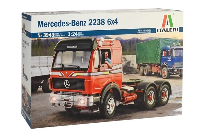 Hovedbilde Italeri 1:24 - Mercedes-Benz 2238 6x4