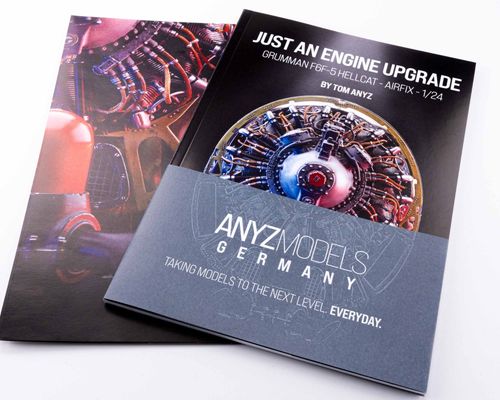 ANYZ - JUST AN ENGINE UPGRADE (paper book incl. A3 poster)