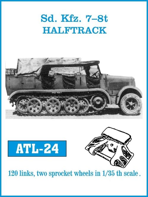 Hovedbilde FriulModel 1:35 - ATL-24  Sd. Kfz. 7-8t Halftrack