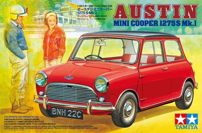 Hovedbilde Tamiya 1:24 - Austin Mini Cooper 1275S Mk.I 24235 ...