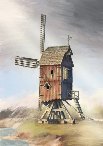 RT-Diorama 35049 European Windmill (1:35)