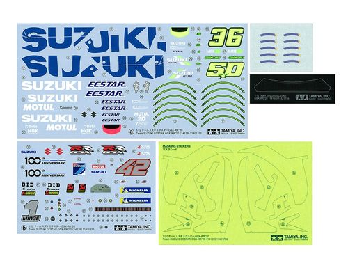 Tamiya 1:12 - Team Suzuki ECSTAR GSX-RR '20 (14139)