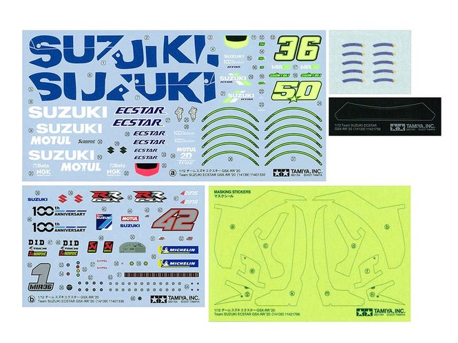 Hovedbilde Tamiya 1:12 - Team Suzuki ECSTAR GSX-RR '20 ...
