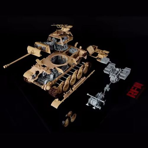 Rye Field Model 1:35 - Panther Ausf.G with Full Interior & Cut Away Parts (5019)
