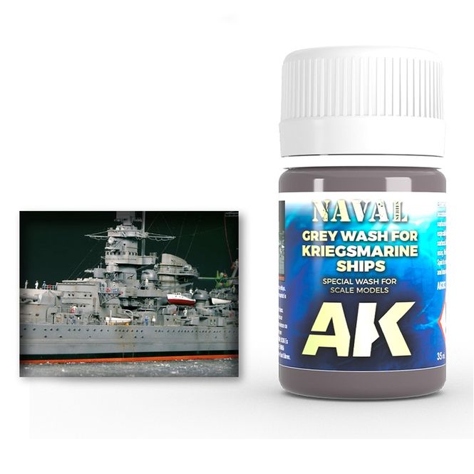 Hovedbilde AK-Interactive AK303 Grey wash for Kriegsmarine ...