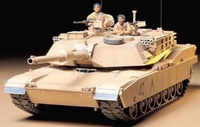 Hovedbilde Tamiya 1:35 - U.S.M1A1 Abrams (35156)