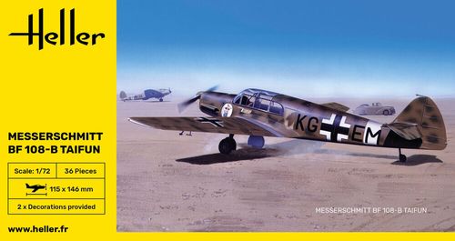Heller 1:72 - Messerschmitt Bf 108-B Taifun 80231 
