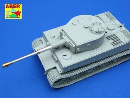 German 88 mm Barrel with late muzzle for Tiger I late