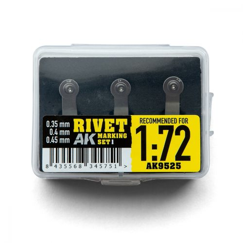 Rivet Marking Set 1 (anbefalt for 1:72 skala)