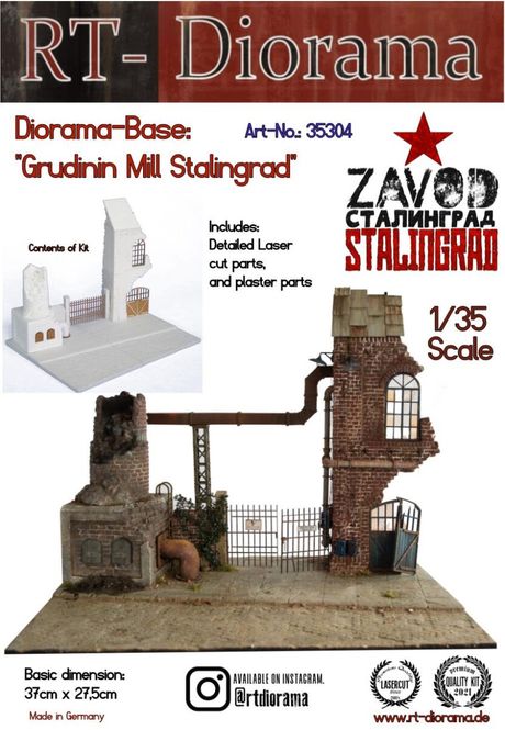 Main Image RT-Diorama 35304 Diorama Base: 